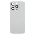 Back Glass With Steel Plate With MagSafe Magnet Pre-Installed For iPhone 16 Pro Max, Natural Titanium