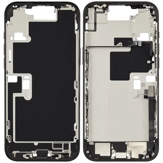Used Grade A Mid-Frame Housing With All Small Part iPhone 16 Pro max (International Version),Black Titanium