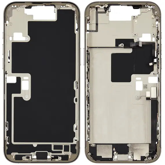 Used Grade A Mid-Frame Housing With All Small Part iPhone 16 Pro max (International Version),Natural Titanium