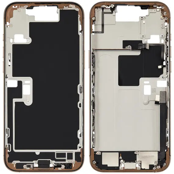 Used Grade A Mid-Frame Housing With All Small Part iPhone 16 Pro max (International Version),Desert Titanium